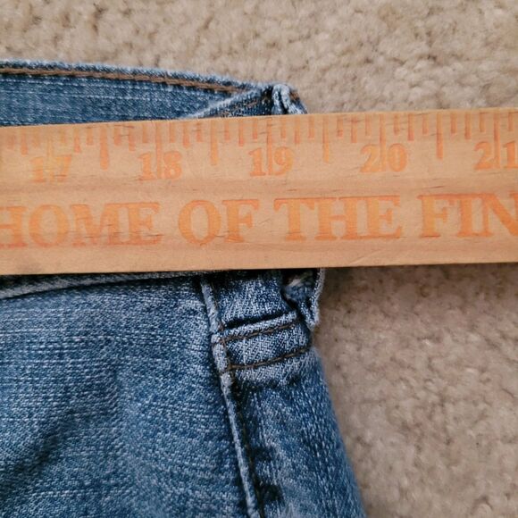 Levi's 559 Jeans Mens 36X35 (Tag 36X34) Blue Relaxed Straight Red Tab Jeans - Picture 8 of 12